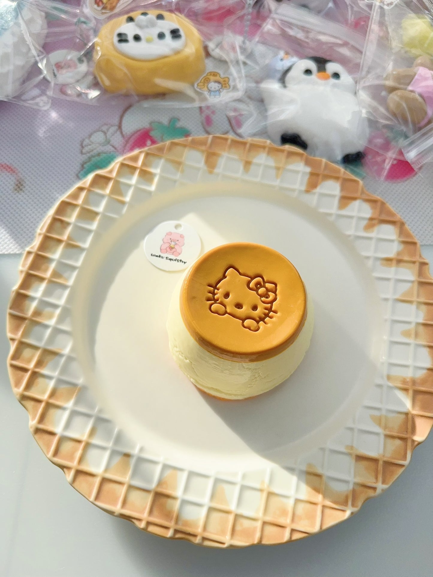 Hellokitty Pudding Taba Squishy