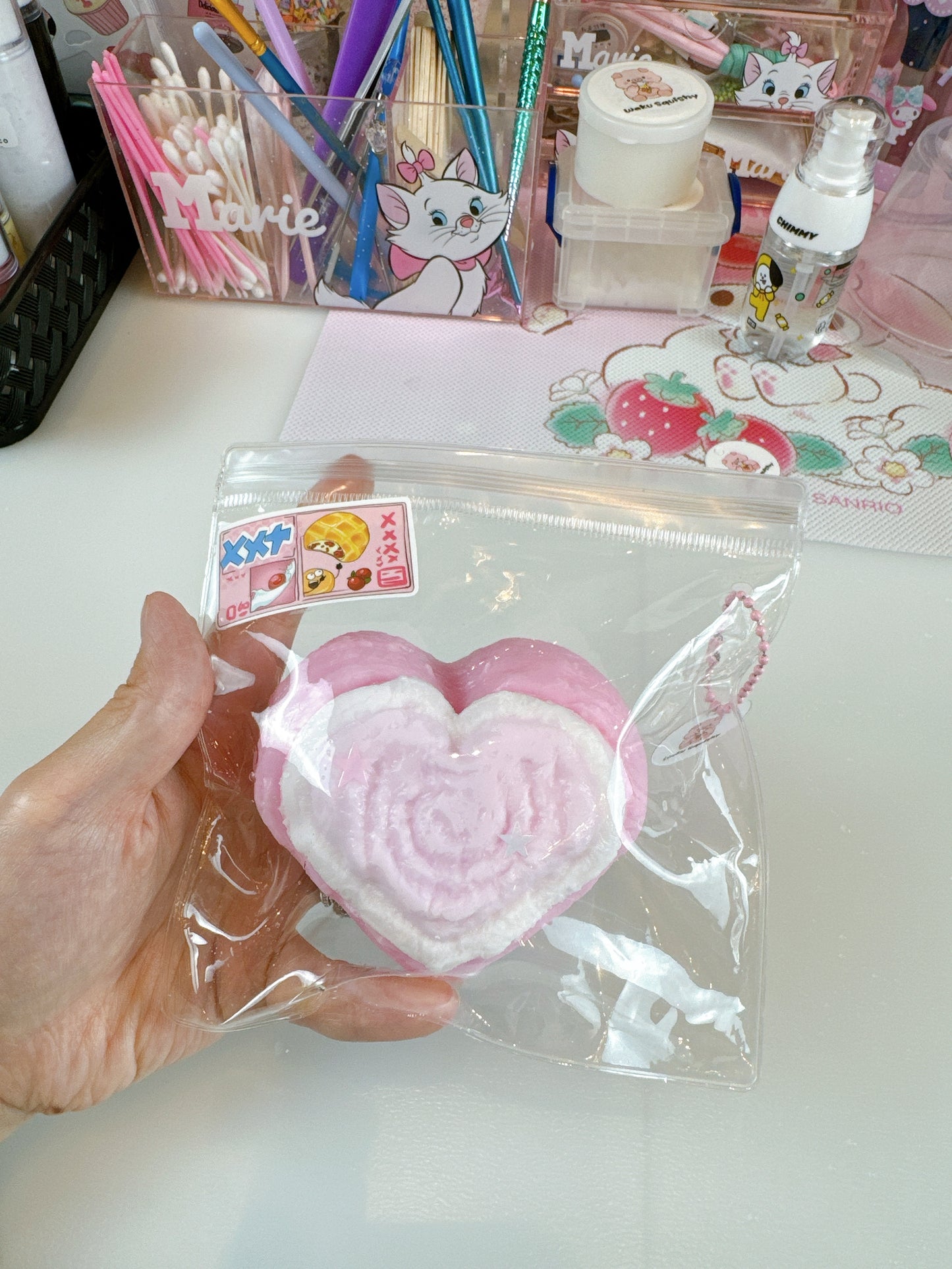 Heart Cake Taba Squishy